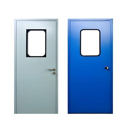 clean room door
